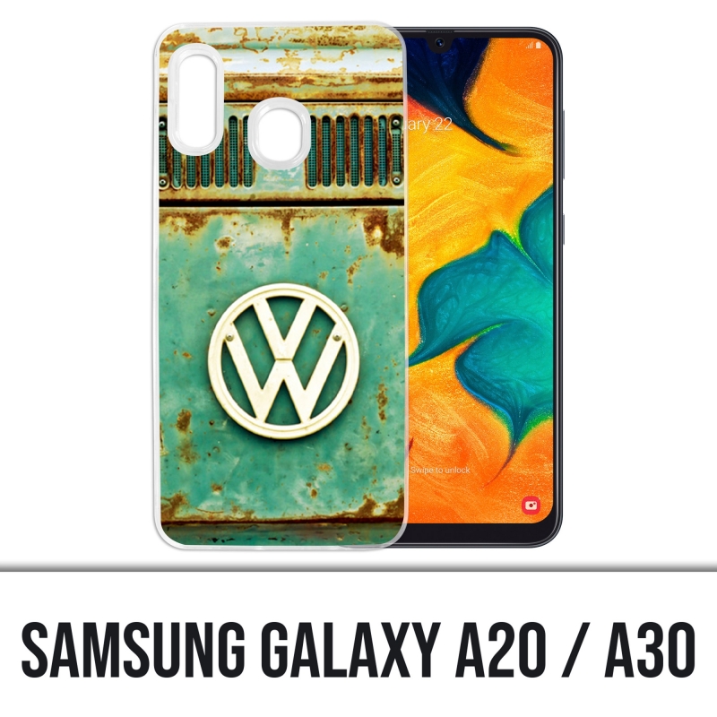 Cover Samsung Galaxy A20 / A30 - Logo vintage Vw