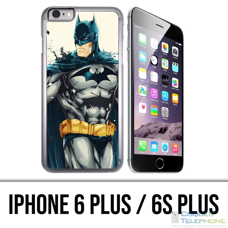 Coque iPhone 6 PLUS / 6S PLUS - Batman Paint Art