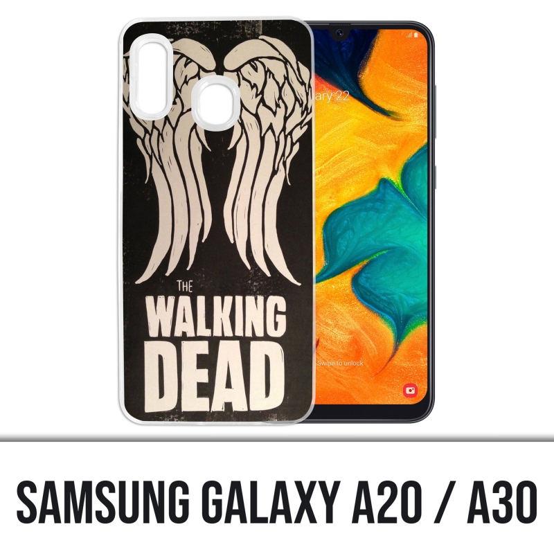 Cover Samsung Galaxy A20 / A30 - Walking Dead Wings Daryl