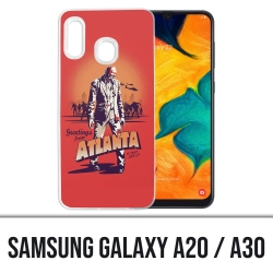 Samsung Galaxy A20 / A30 Hülle - Walking Dead Grüße aus Atlanta