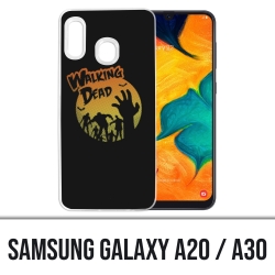 Samsung Galaxy A20 / A30 Hülle - Walking Dead Logo Vintage