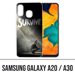 Funda Samsung Galaxy A20 / A30 - Walking Dead Survive