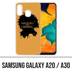 Samsung Galaxy A20 / A30 Case - Walking Dead Walker kommen