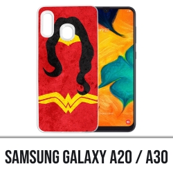 Samsung Galaxy A20 / A30 Abdeckung - Wonder Woman Art Design