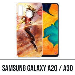 Samsung Galaxy A20 / A30 Abdeckung - Wonder Woman Comics