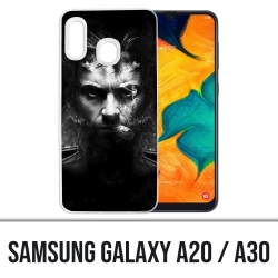Samsung Galaxy A20 / A30 Abdeckung - Xmen Wolverine Cigar