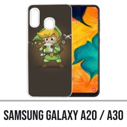 Coque Samsung Galaxy A20 / A30 - Zelda Link Cartouche