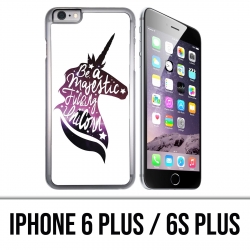 Funda para iPhone 6 Plus / 6S Plus - Sé un unicornio majestuoso