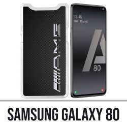 Coque Samsung Galaxy A80 - Amg Carbone Logo