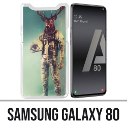 Coque Samsung Galaxy A80 - Animal Astronaute Cerf