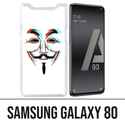 Coque Samsung Galaxy A80 - Anonymous 3D