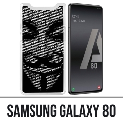 Coque Samsung Galaxy A80 - Anonymous