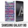 Samsung Galaxy A80 case - Pink Azteque