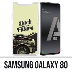 Coque Samsung Galaxy A80 - Back To The Future Delorean