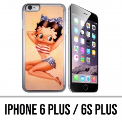 Custodia per iPhone 6 Plus / 6S Plus - Vintage Betty Boop