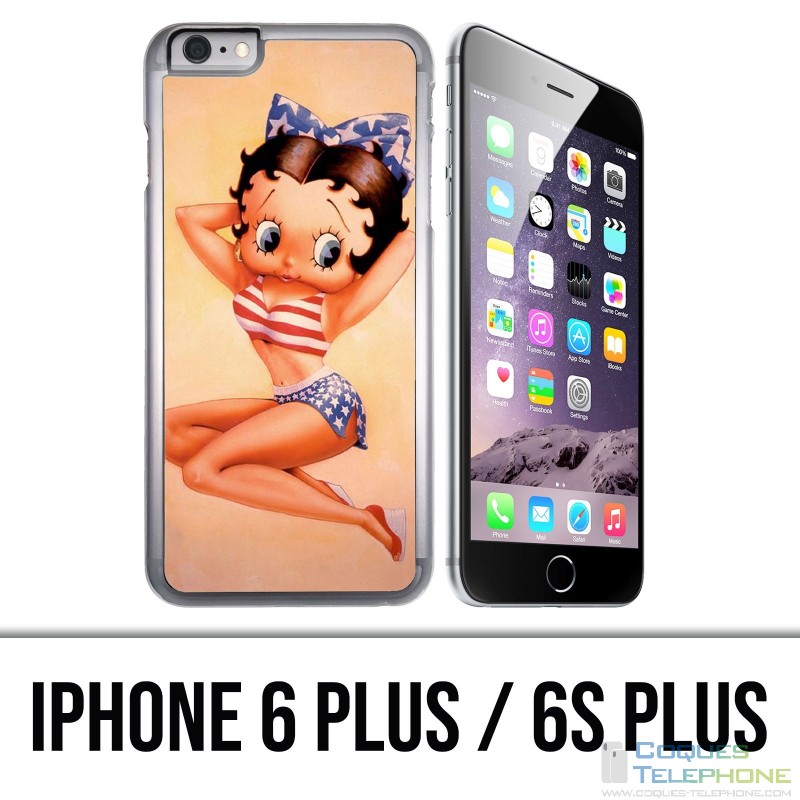 Custodia per iPhone 6 Plus / 6S Plus - Vintage Betty Boop