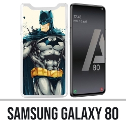 Samsung Galaxy A80 Hülle - Batman Paint Art