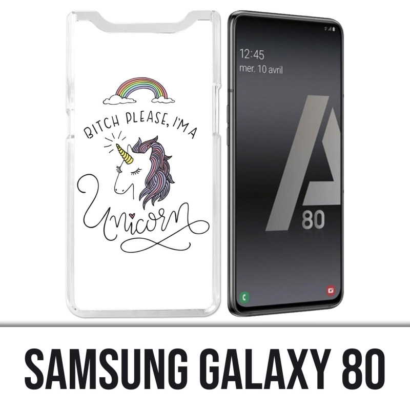Samsung Galaxy A80 case - Bitch Please Unicorn Unicorn