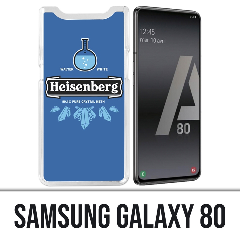 Coque Samsung Galaxy A80 - Braeking Bad Heisenberg Logo