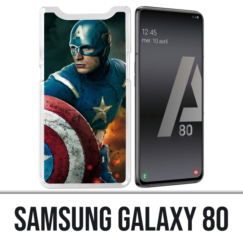 Coque Samsung Galaxy A80 - Captain America Comics Avengers