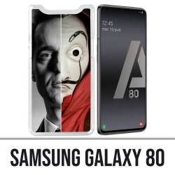 Samsung Galaxy A80 case - Casa De Papel Berlin Split Mask