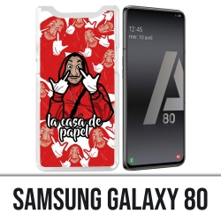 Funda Samsung Galaxy A80 - dibujos animados de casa de papel