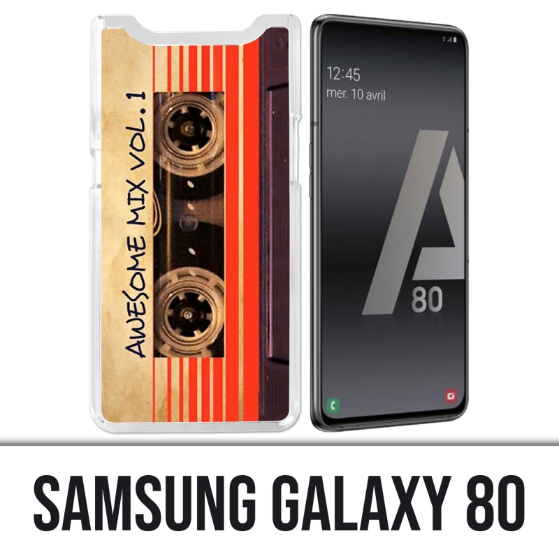 Samsung Galaxy A80 Case - Vintage Guardians Of The Galaxy Audio Cassette