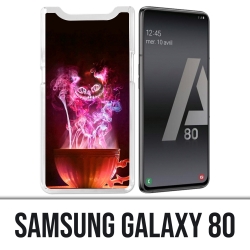 Custodia Samsung Galaxy A80 - Tazza per gatti Alice nel paese delle meraviglie