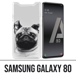 Samsung Galaxy A80 Case - Dog Mops Ohren