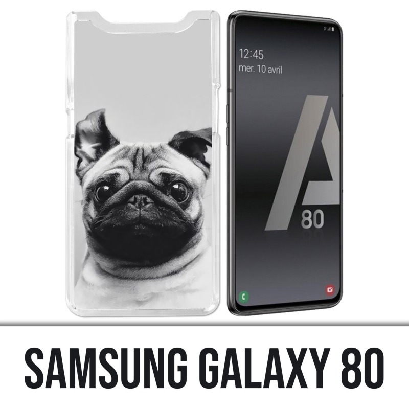 Coque Samsung Galaxy A80 - Chien Carlin Oreilles