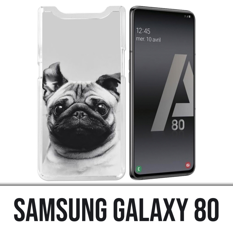 Funda Samsung Galaxy A80 - Dog Pug Ears