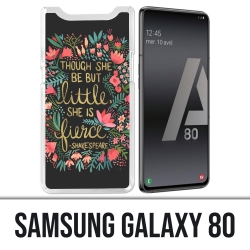 Custodia Samsung Galaxy A80 - citazione di Shakespeare