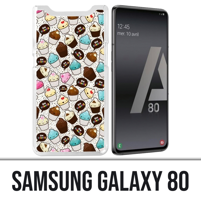 Samsung Galaxy A80 Hülle - Kawaii Cupcake