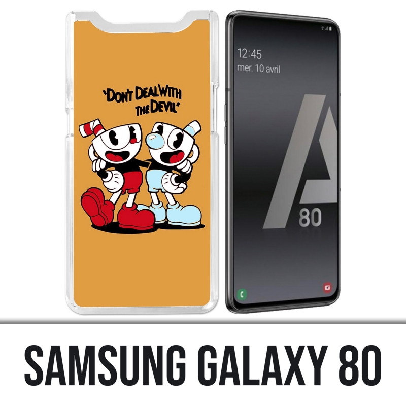 Custodia Samsung Galaxy A80 - Cuphead
