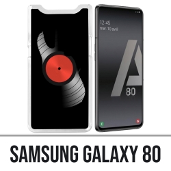 Samsung Galaxy A80 Hülle - Schallplatte