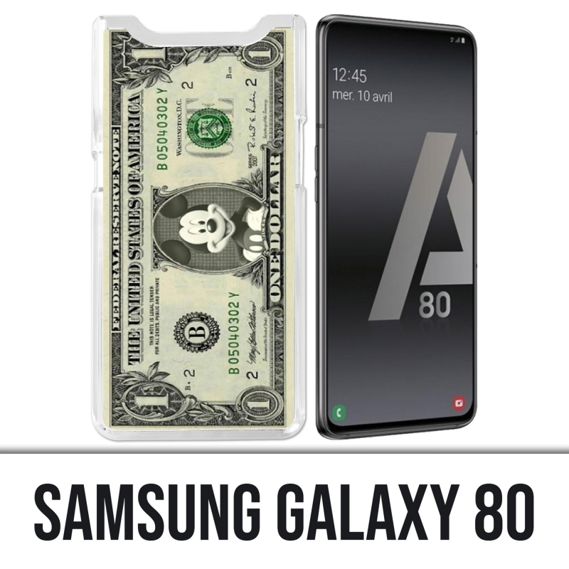 Coque Samsung Galaxy A80 - Dollars Mickey