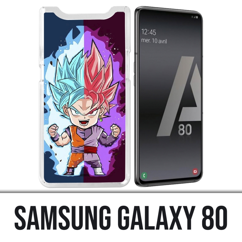Coque Samsung Galaxy A80 - Dragon Ball Black Goku Cartoon