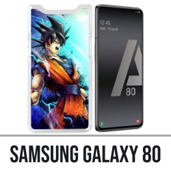 Coque Samsung Galaxy A80 - Dragon Ball Goku Couleur