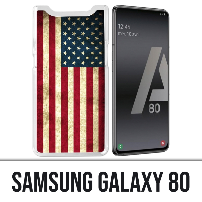 Custodia Samsung Galaxy A80 - Bandiera usa