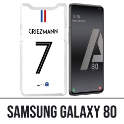 Coque Samsung Galaxy A80 - Football France Maillot Griezmann