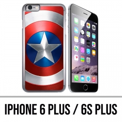 Custodia per iPhone 6 Plus / 6S Plus - Captain America Avengers Shield