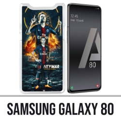 Coque Samsung Galaxy A80 - Football Psg Neymar Victoire