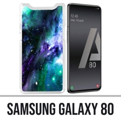 Samsung Galaxy A80 case - Blue Galaxy