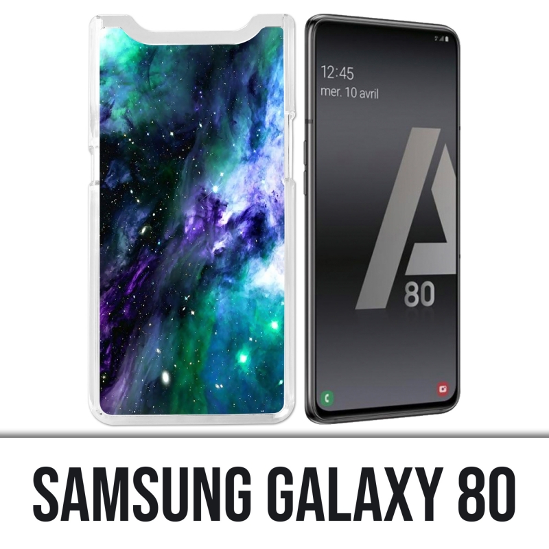 Coque Samsung Galaxy A80 - Galaxie Bleu
