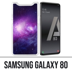 Samsung Galaxy A80 Hülle - Lila Galaxie
