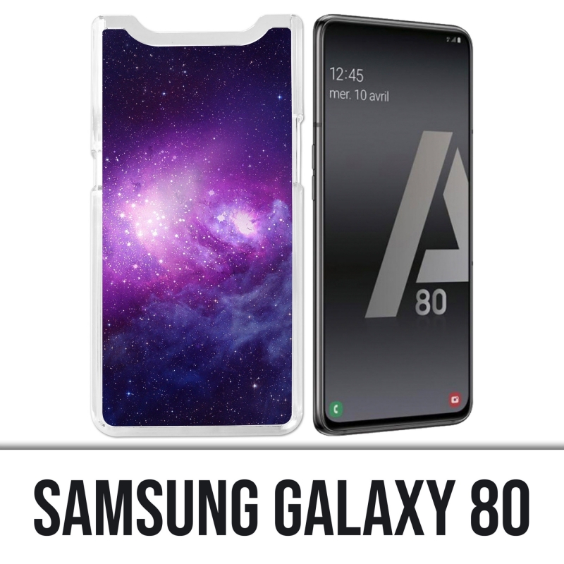 Coque Samsung Galaxy A80 - Galaxie Violet