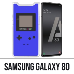 Coque Samsung Galaxy A80 - Game Boy Color Bleu