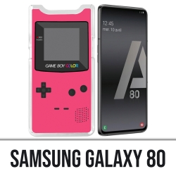 Coque Samsung Galaxy A80 - Game Boy Color Rose