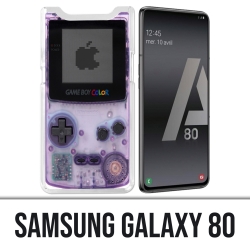 Samsung Galaxy A80 Hülle - Game Boy Farbe Violett