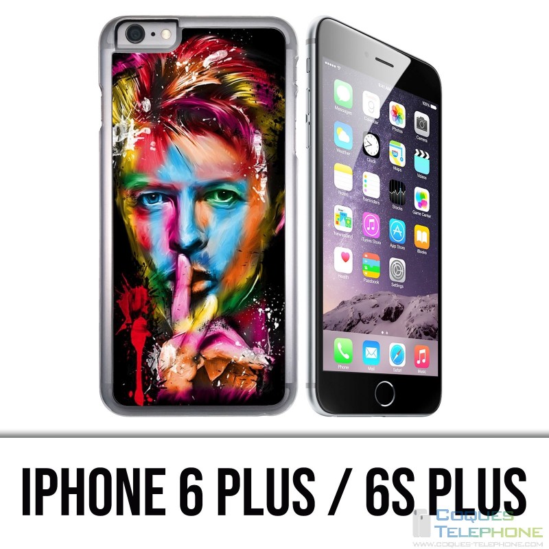 Coque iPhone 6 PLUS / 6S PLUS - Bowie Multicolore
